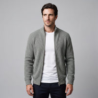 Hartley Ribbed Full Zip Cardigan