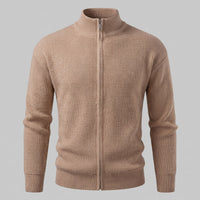 Hartley Ribbed Full Zip Cardigan