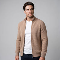 Hartley Ribbed Full Zip Cardigan
