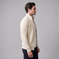 Hartley Ribbed Full Zip Cardigan