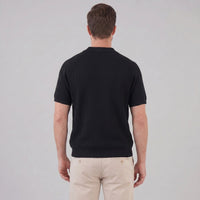 Sullivan Button Through Knit Polo Shirt