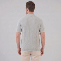 Sullivan Button Through Knit Polo Shirt