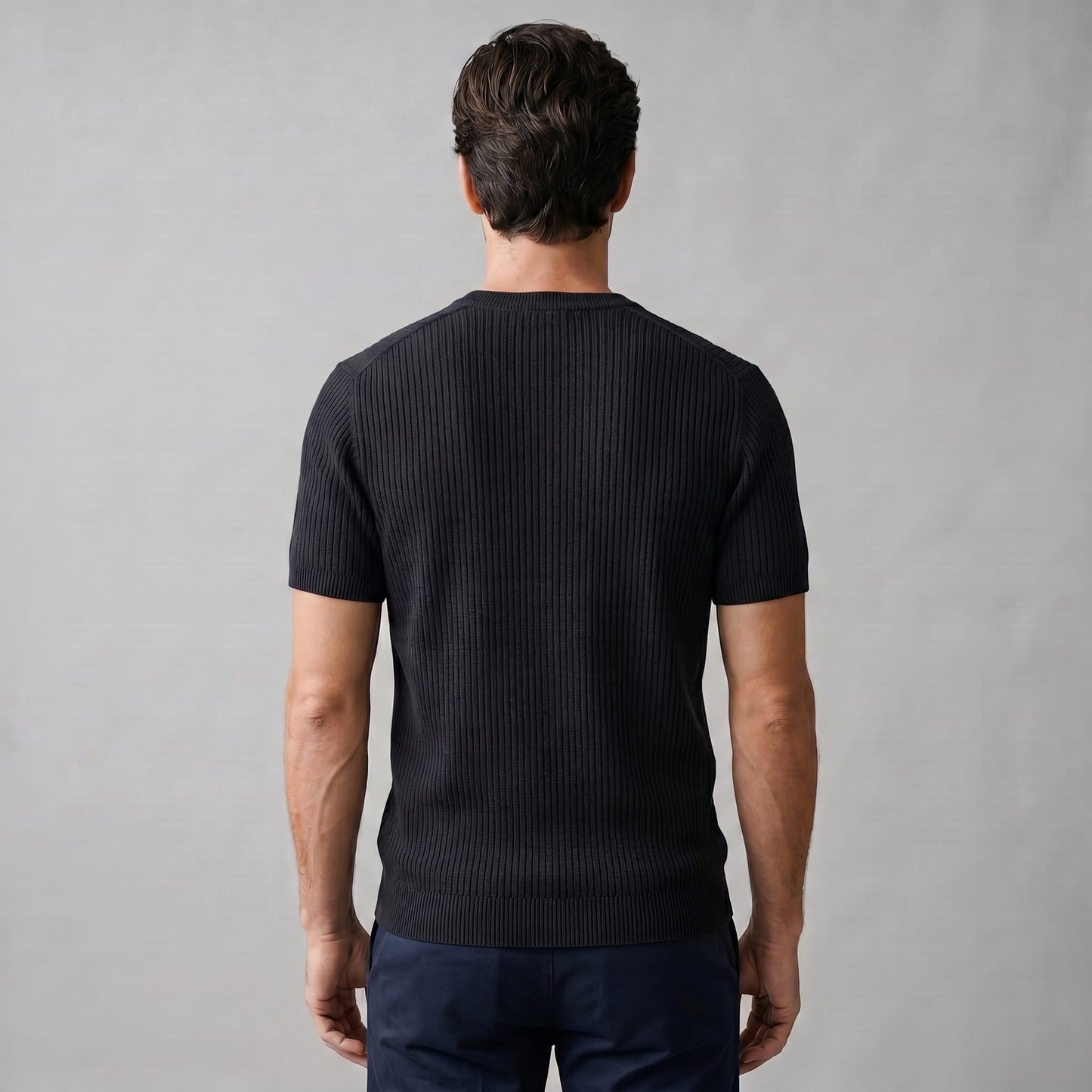 Cassius Ribbed Knit Crew Neck T-Shirt_13