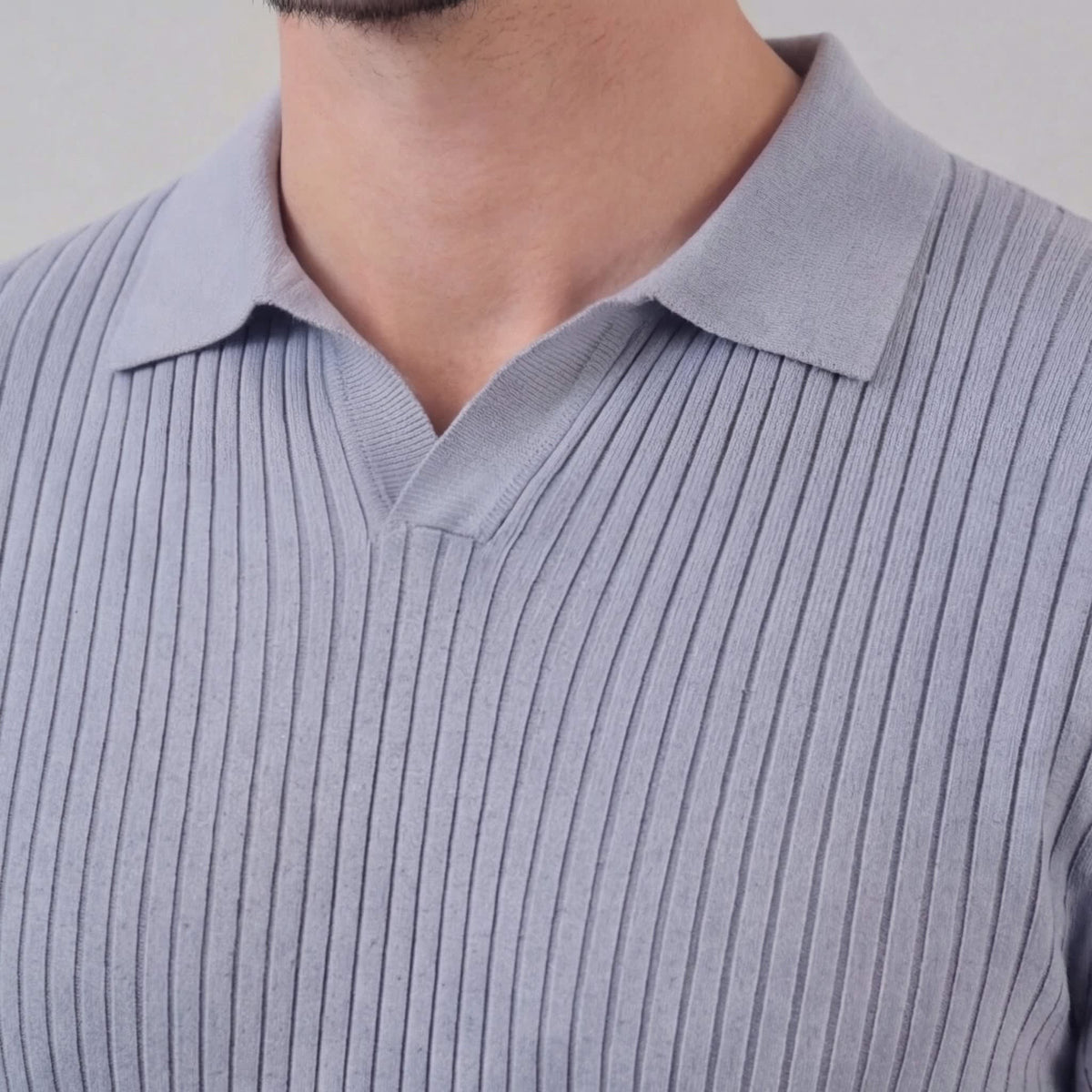 Callahan Ribbed Knit Polo Shirt_7