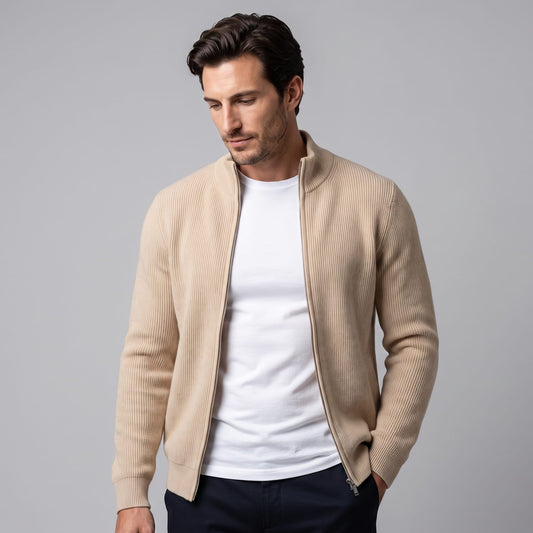 Hawke Wool Full Zip Cardigan_1