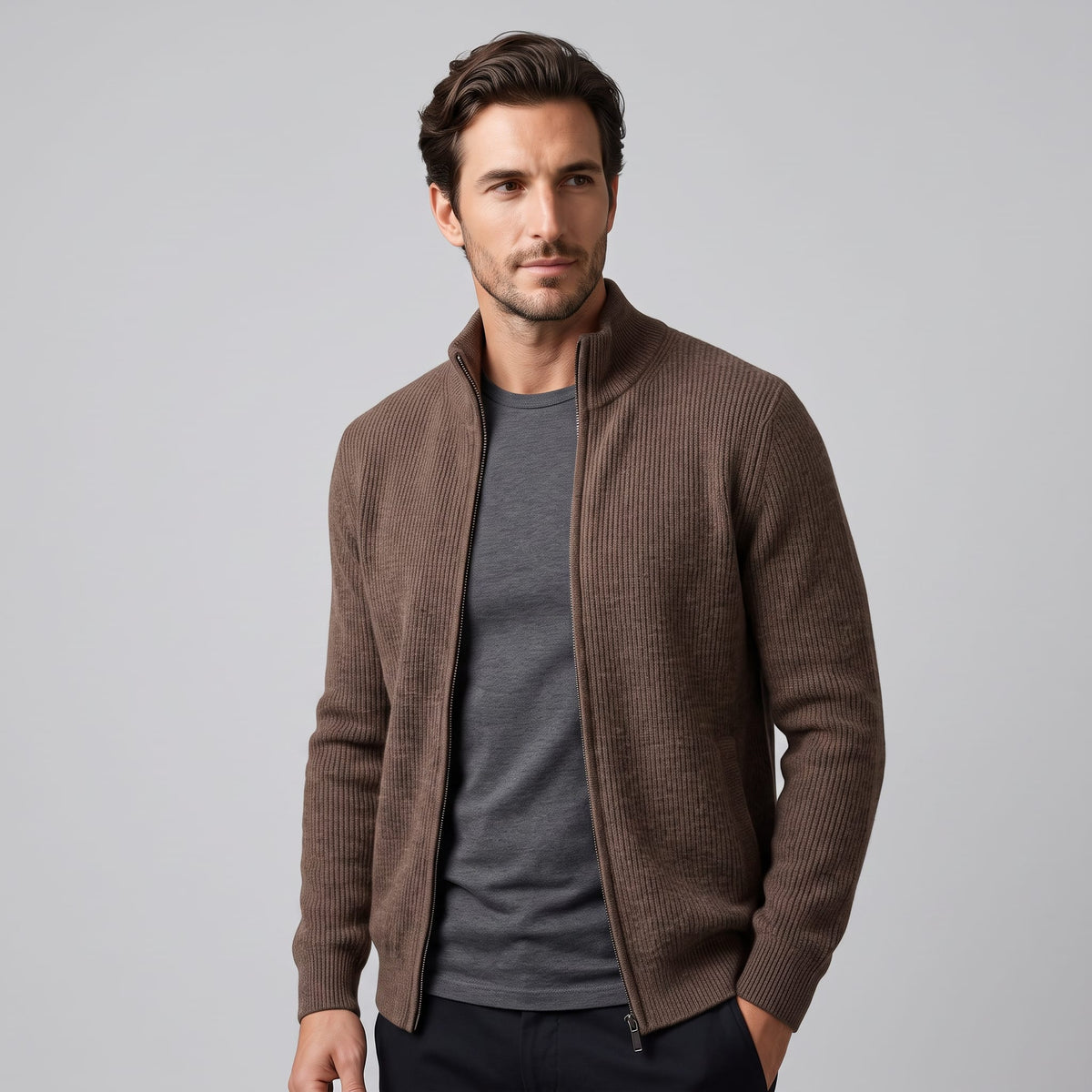 Hawke Wool Full Zip Cardigan_19