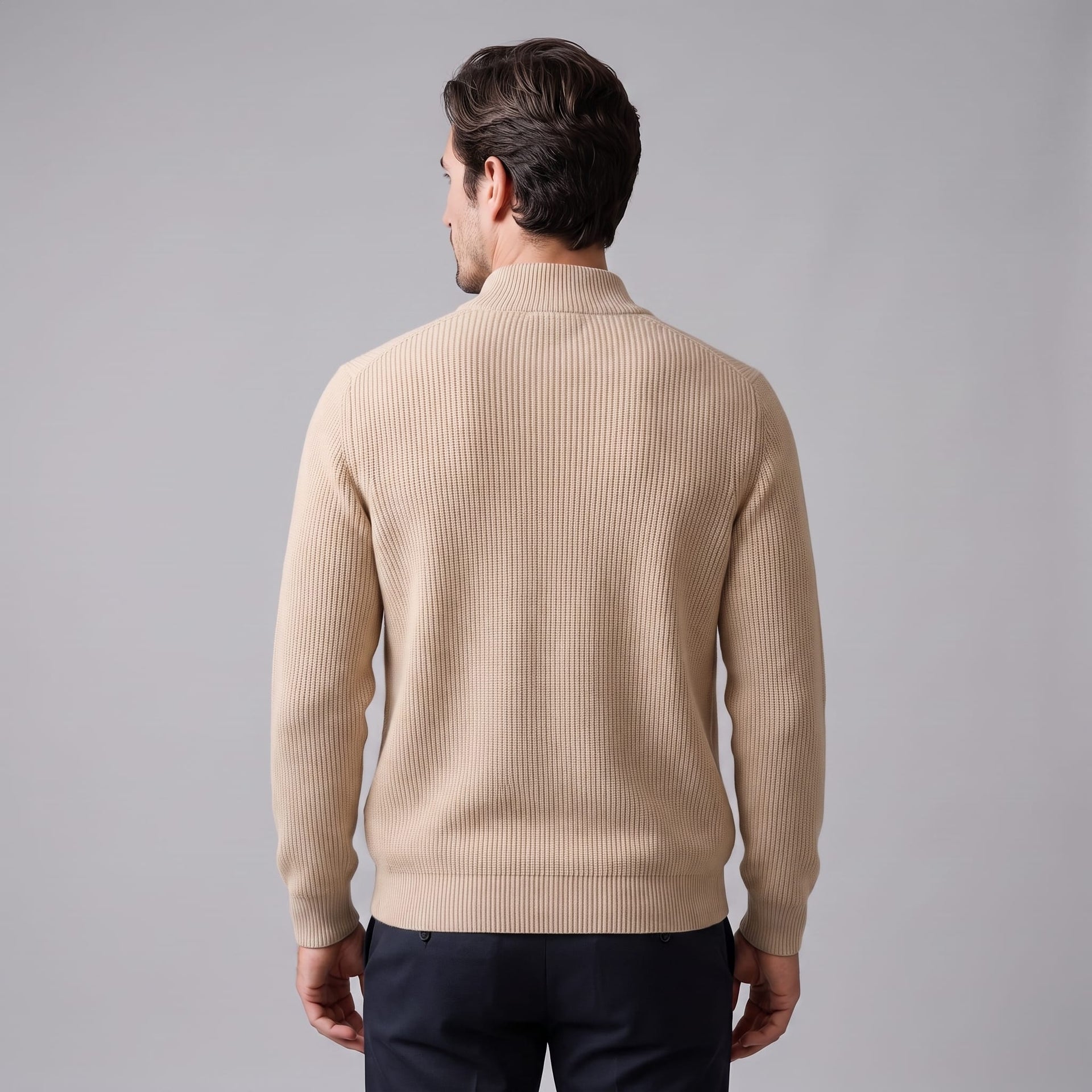 Hawke Wool Full Zip Cardigan