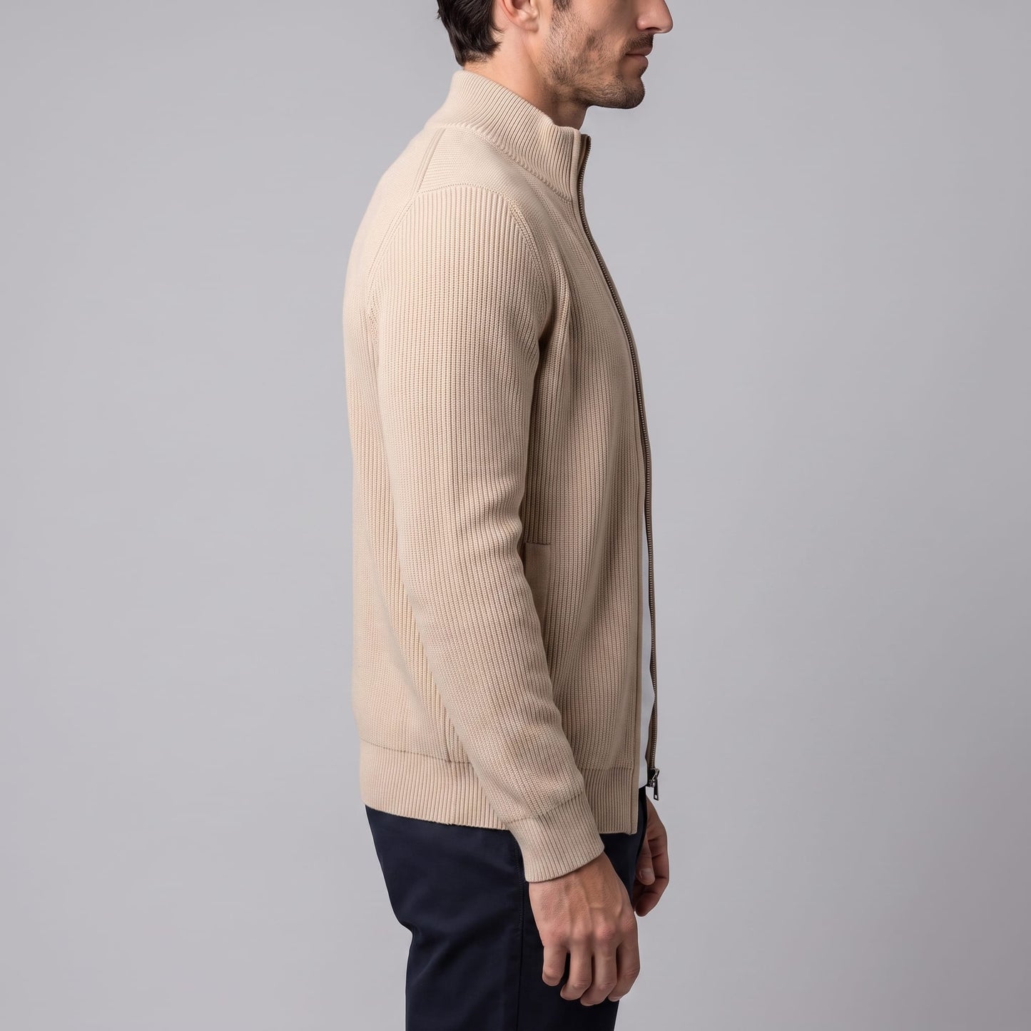 Hawke Wool Full Zip Cardigan_4