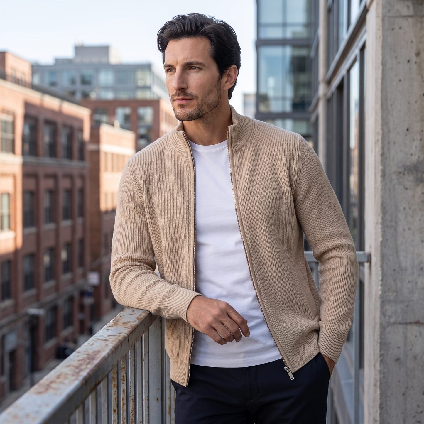 Hawke Wool Full Zip Cardigan_5