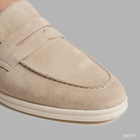 Newland Suede Penny Loafer Mules