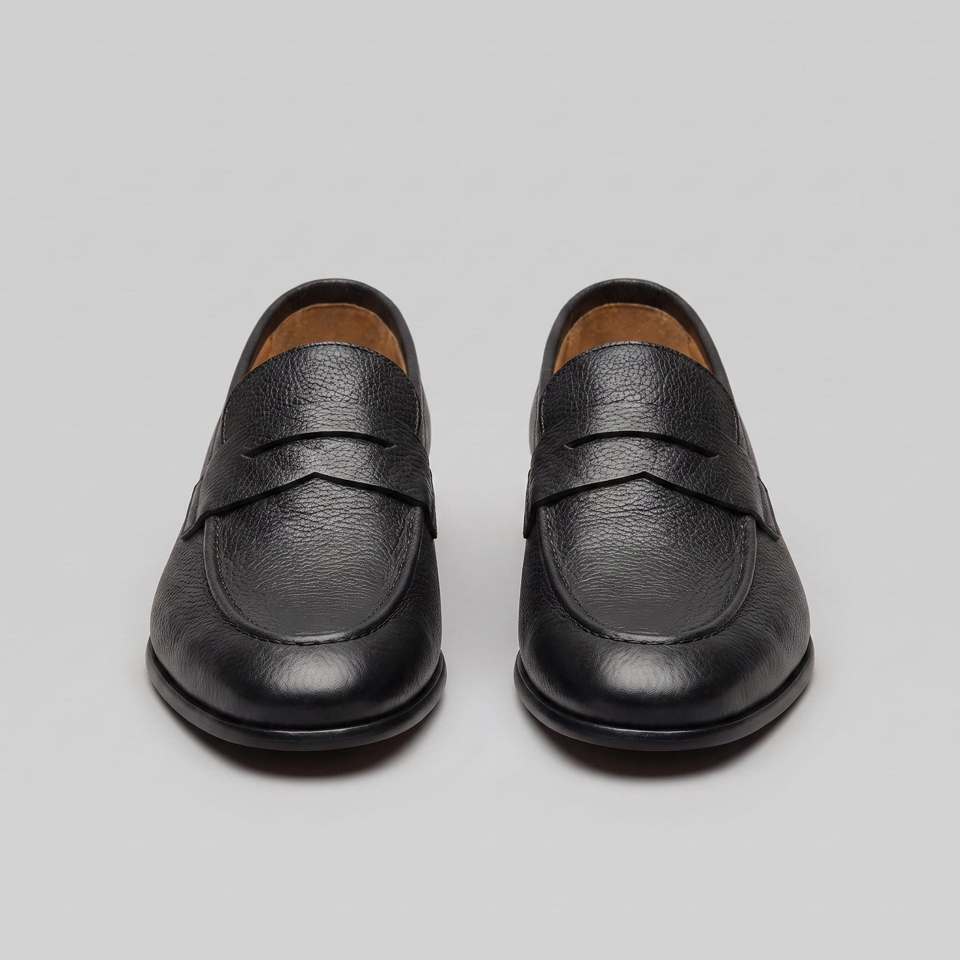 Newton Sheepskin Suede Penny Loafers