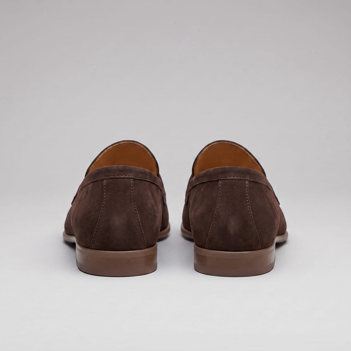 Newton Sheepskin Suede Penny Loafers_3