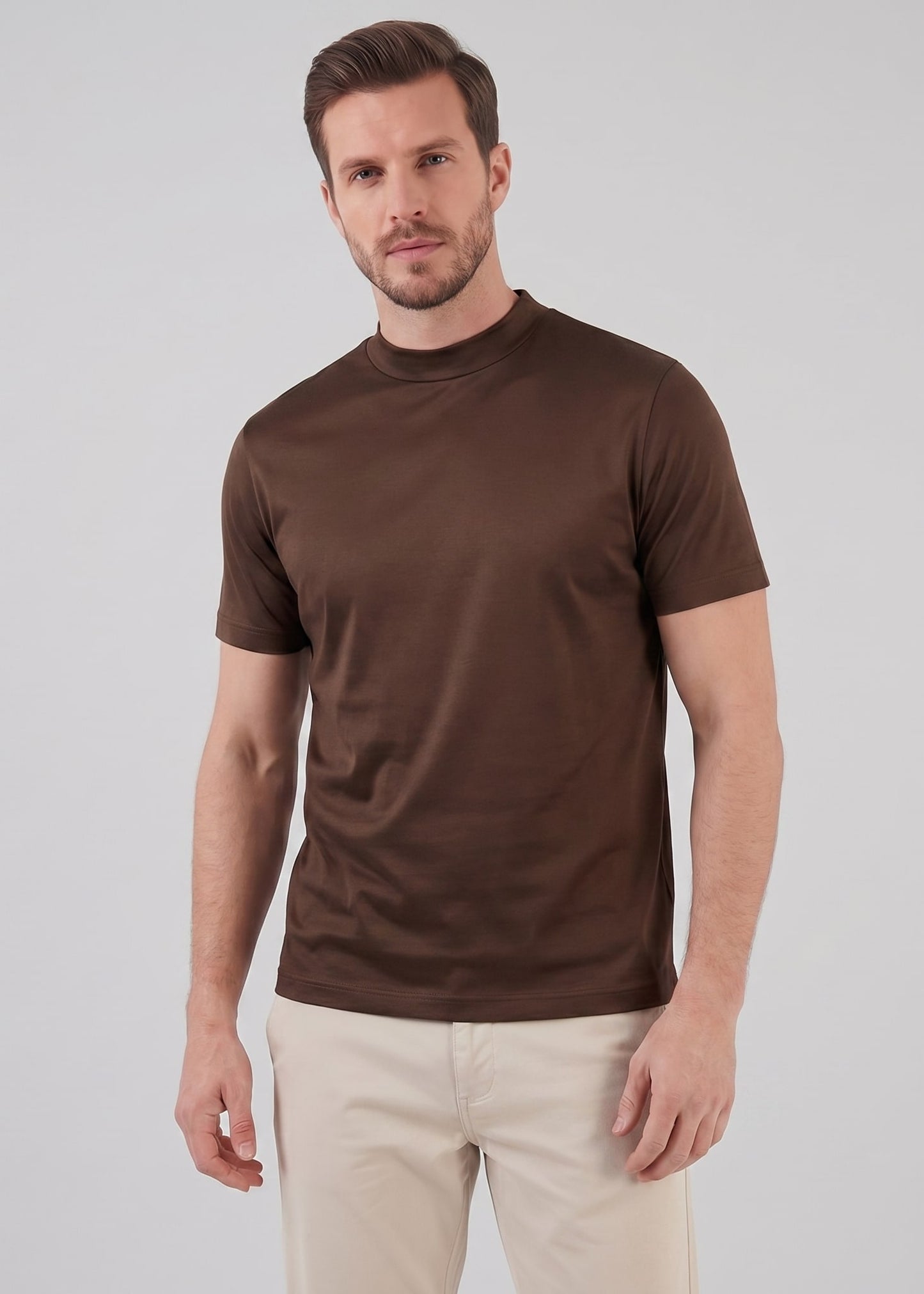 Leo Slim Fit Crew Neck T-Shirt_1