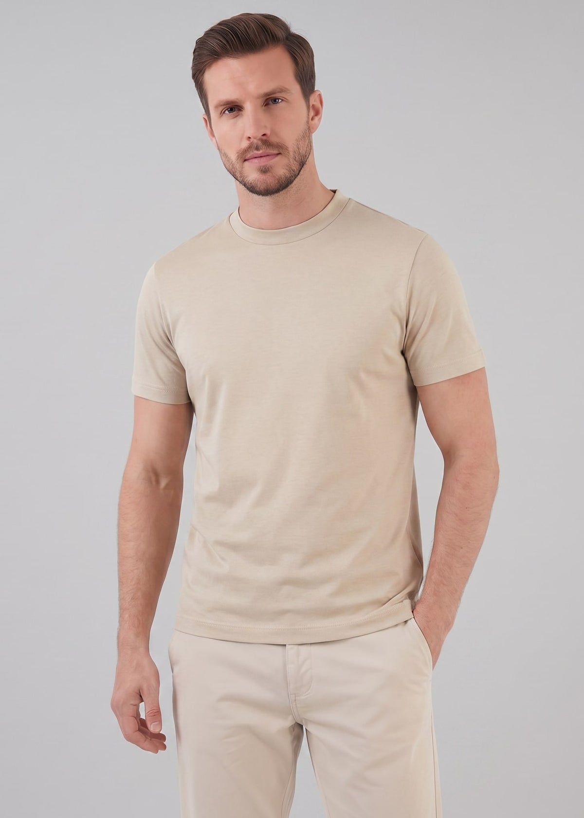 Leo Slim Fit Crew Neck T-Shirt