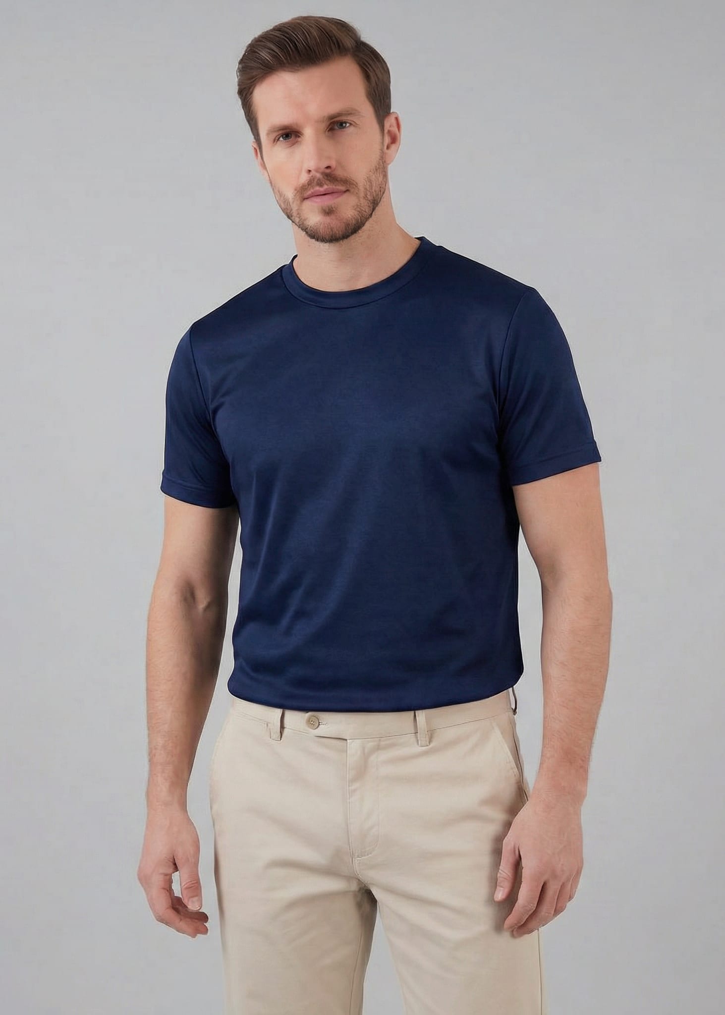 Leo Slim Fit Crew Neck T-Shirt