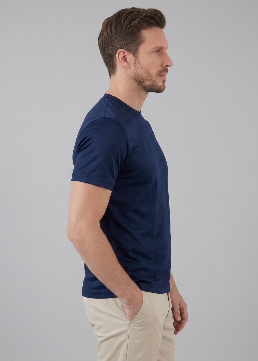 Leo Slim Fit Crew Neck T-Shirt