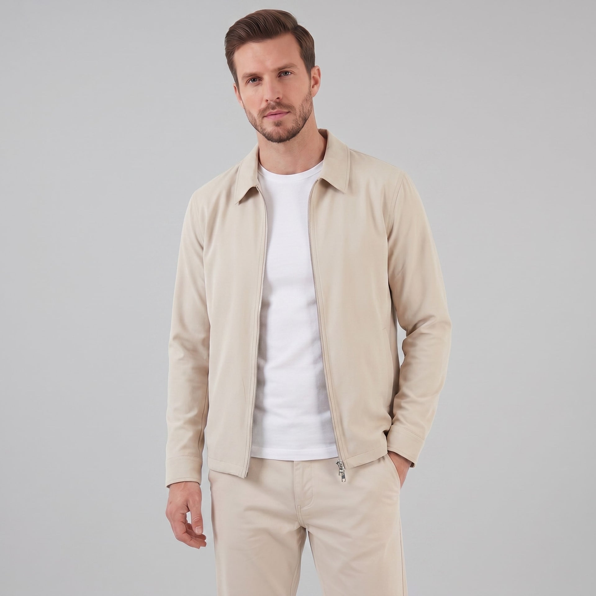 Hubbard Stretch Zip Front Jacket