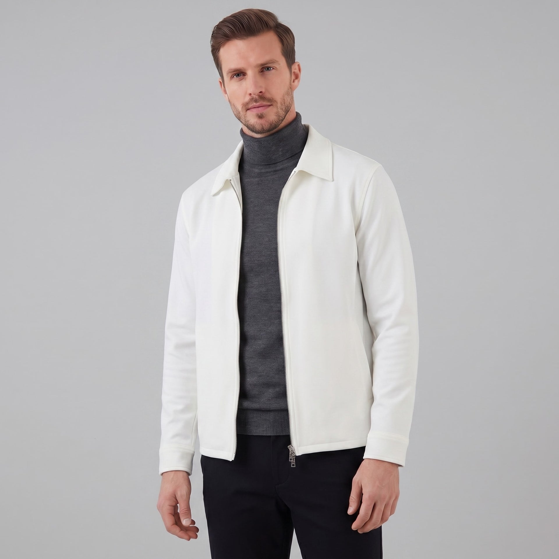 Hubbard Stretch Zip Front Jacket