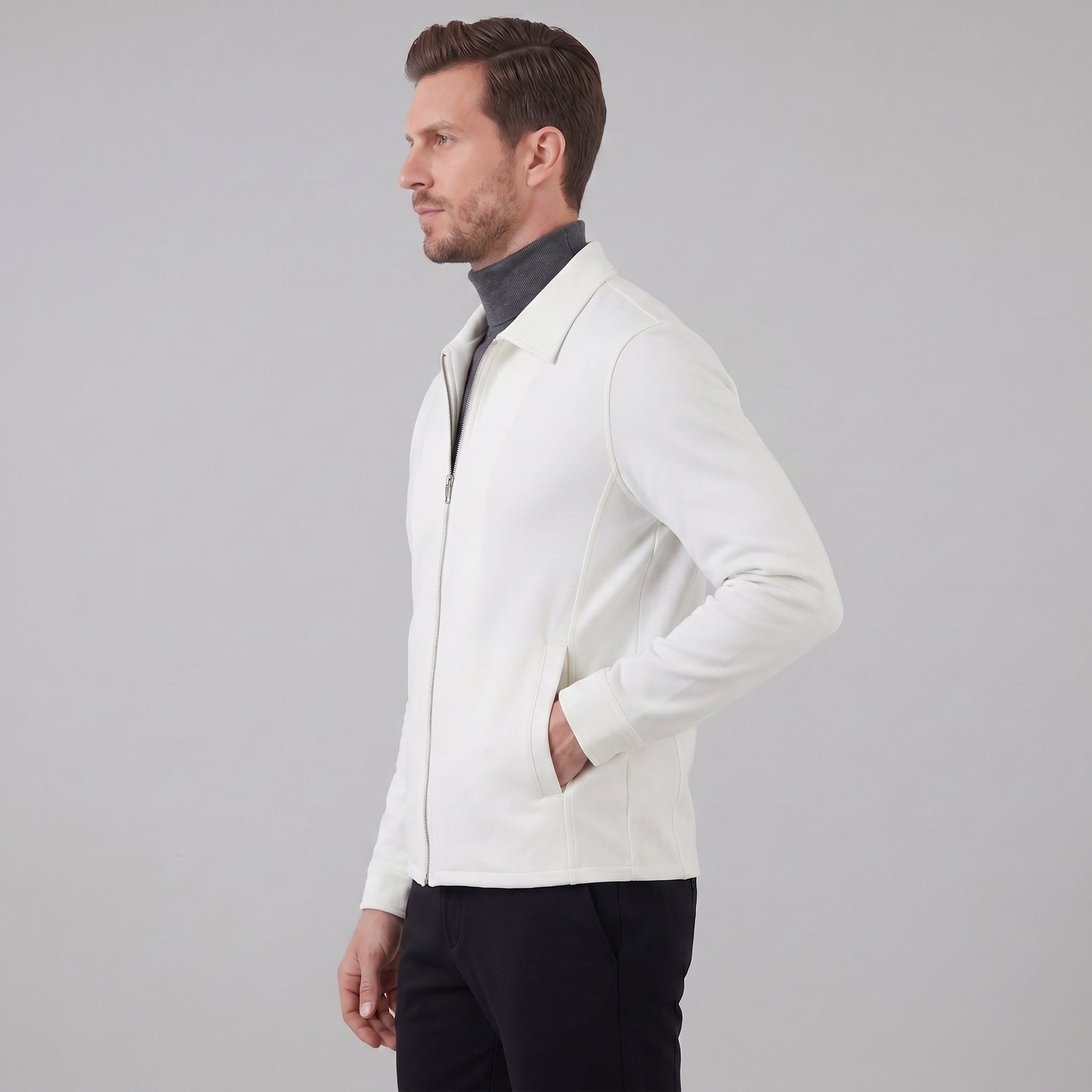Hubbard Stretch Zip Front Jacket