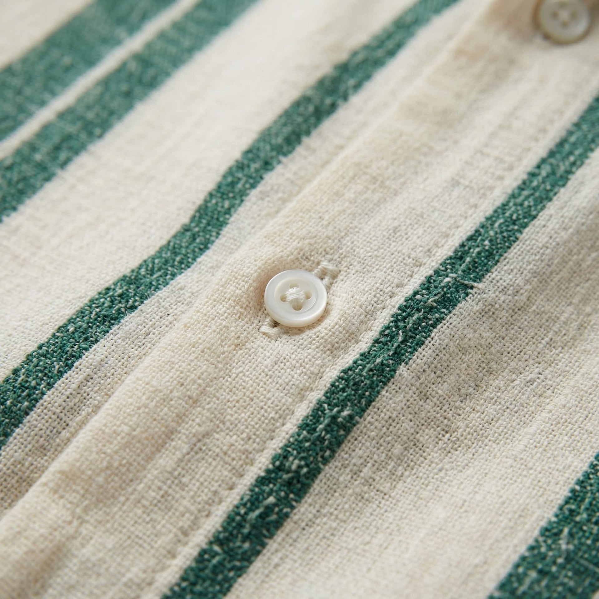 Liam Striped Camp Collar Shirt
