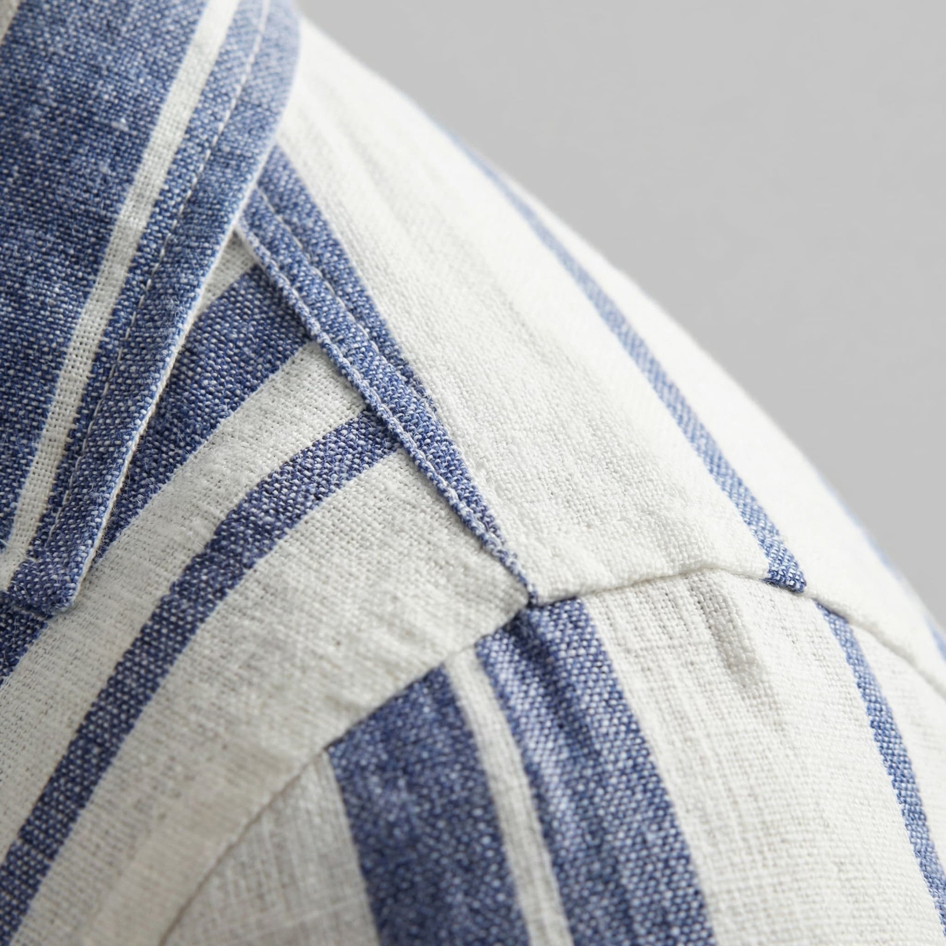 Liam Striped Camp Collar Shirt