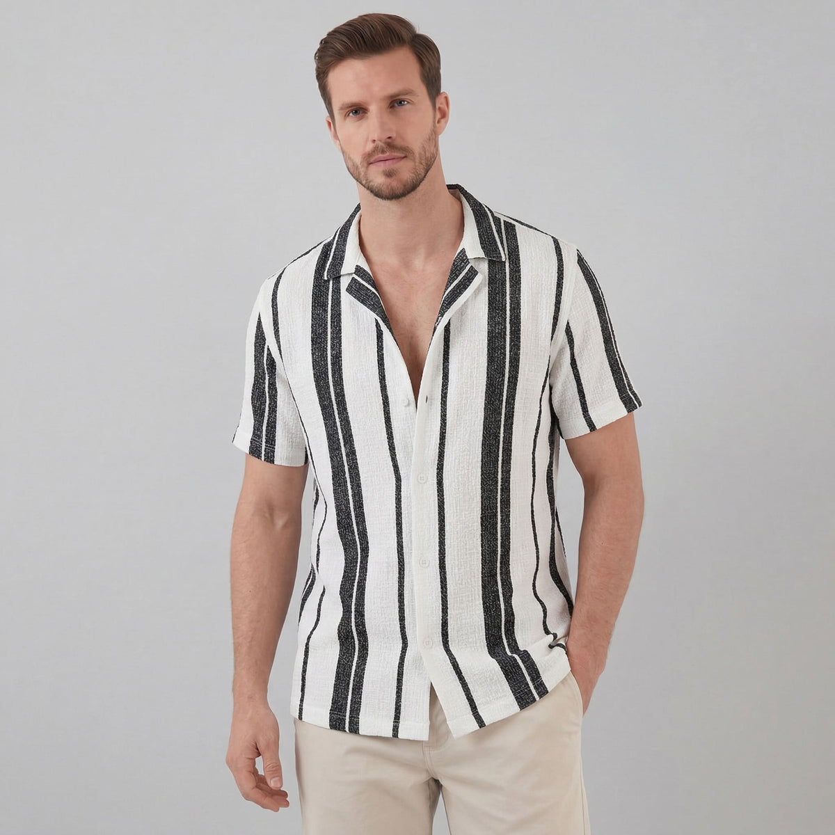 Liam Striped Camp Collar Shirt_6