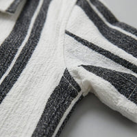 Liam Striped Camp Collar Shirt