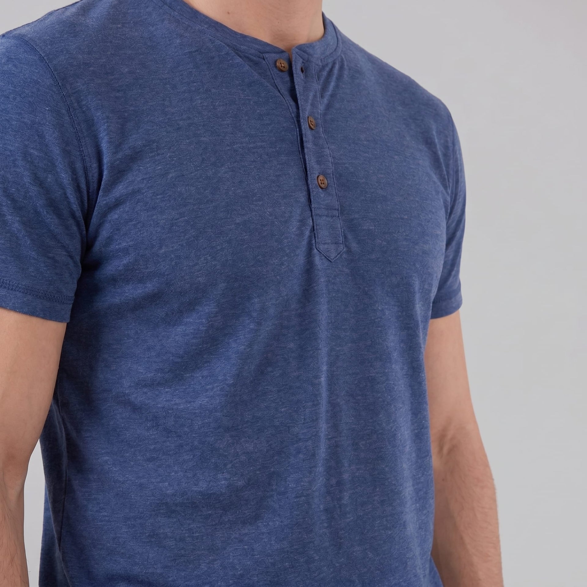 Cedar Short Sleeve Henley Shirt