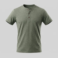 Cedar Short Sleeve Henley Shirt