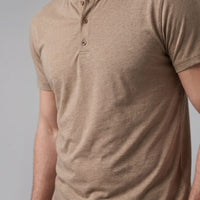 Cedar Short Sleeve Henley Shirt