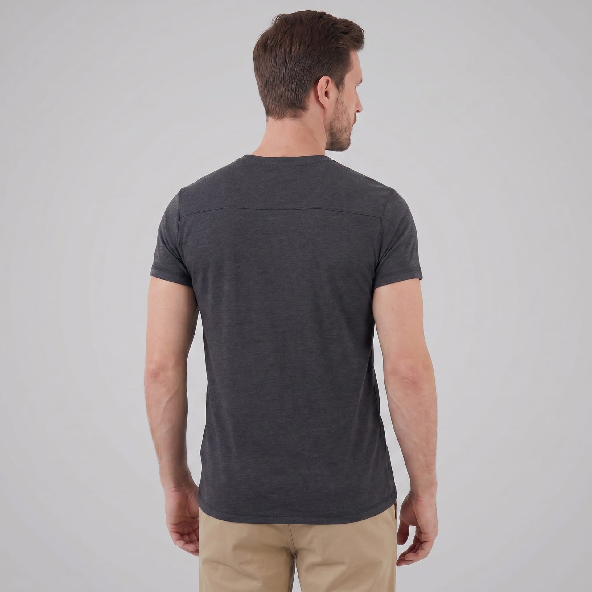 Cedar Short Sleeve Henley Shirt