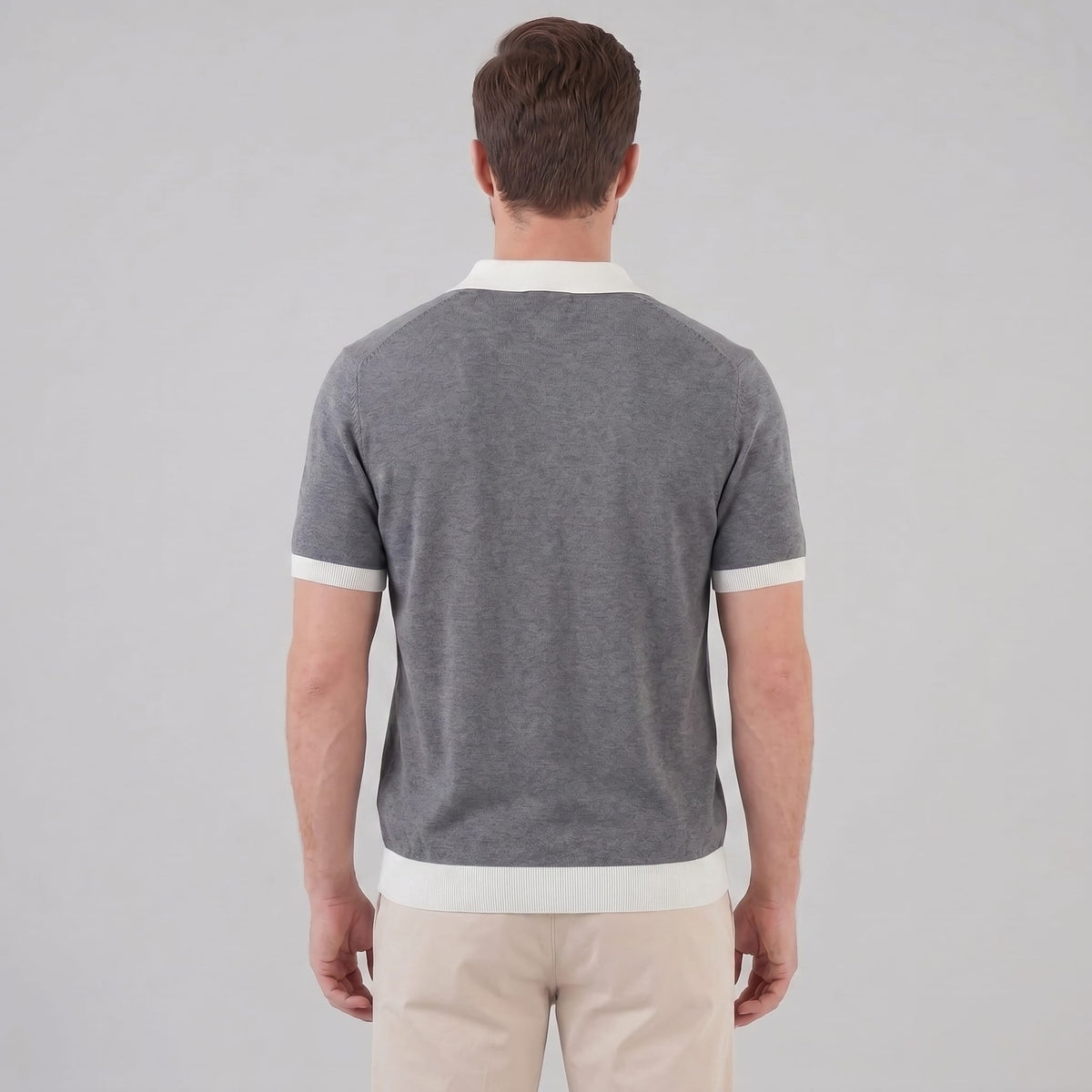 Tatum Contrast Trim Knit Polo Shirt_8