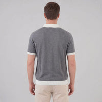 Tatum Contrast Trim Knit Polo Shirt