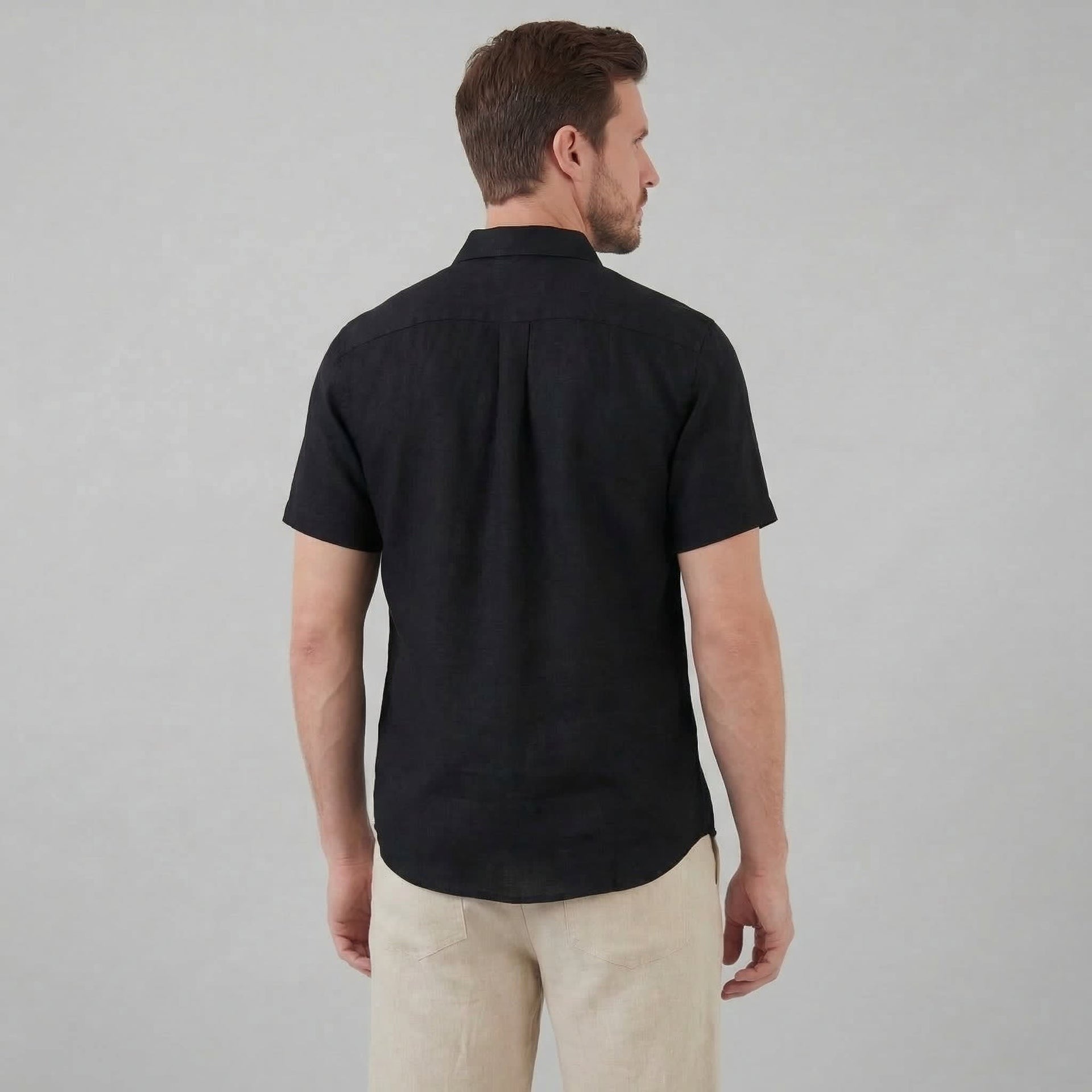 Luka Linen Short Sleeve Shirt
