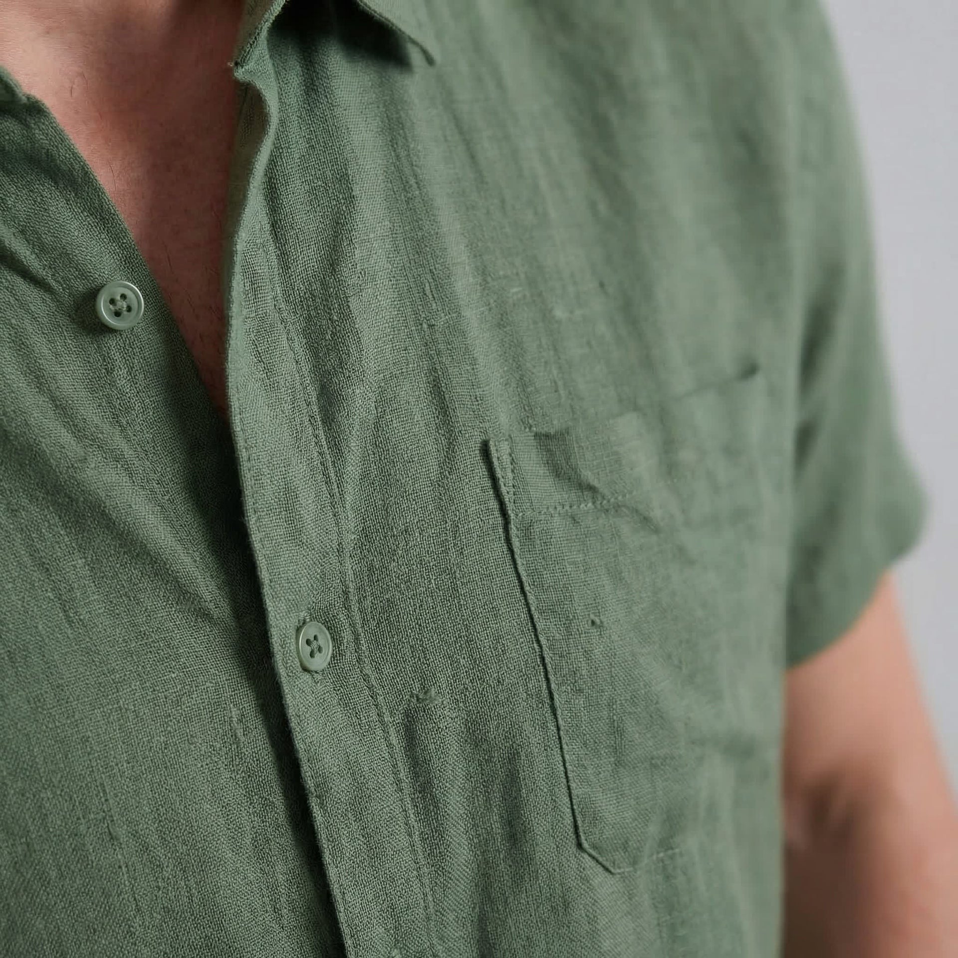 Luka Linen Short Sleeve Shirt
