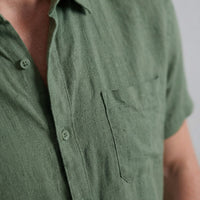 Luka Linen Short Sleeve Shirt
