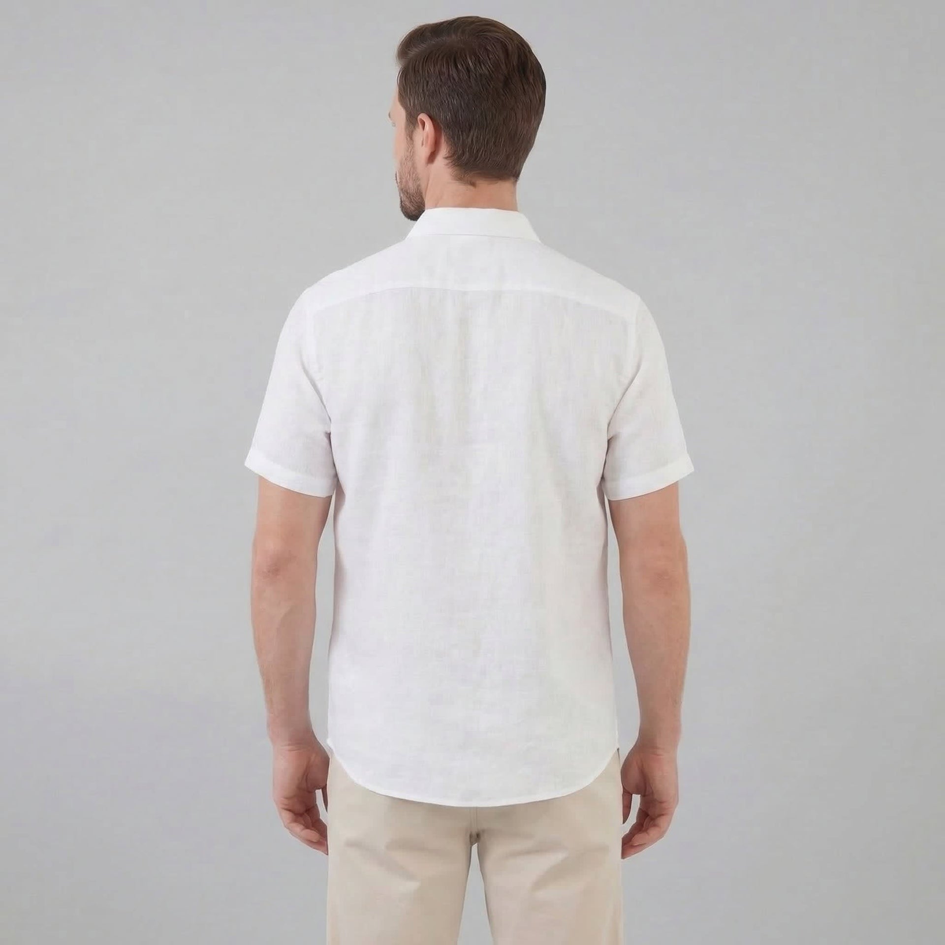 Luka Linen Short Sleeve Shirt