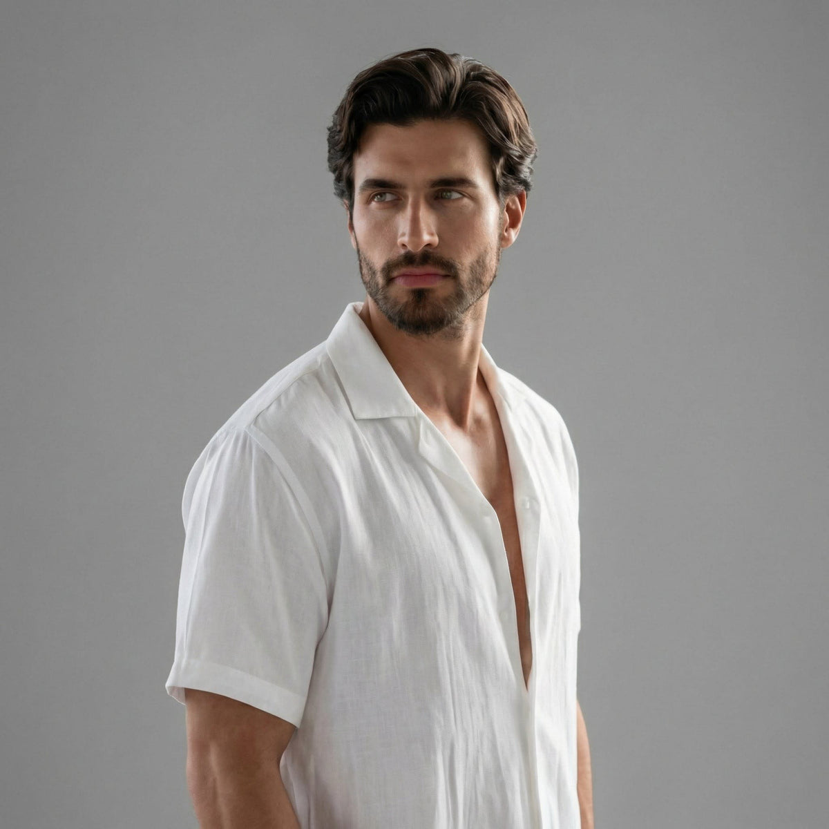 Dante Lightweight Linen Shirt and Shorts Set