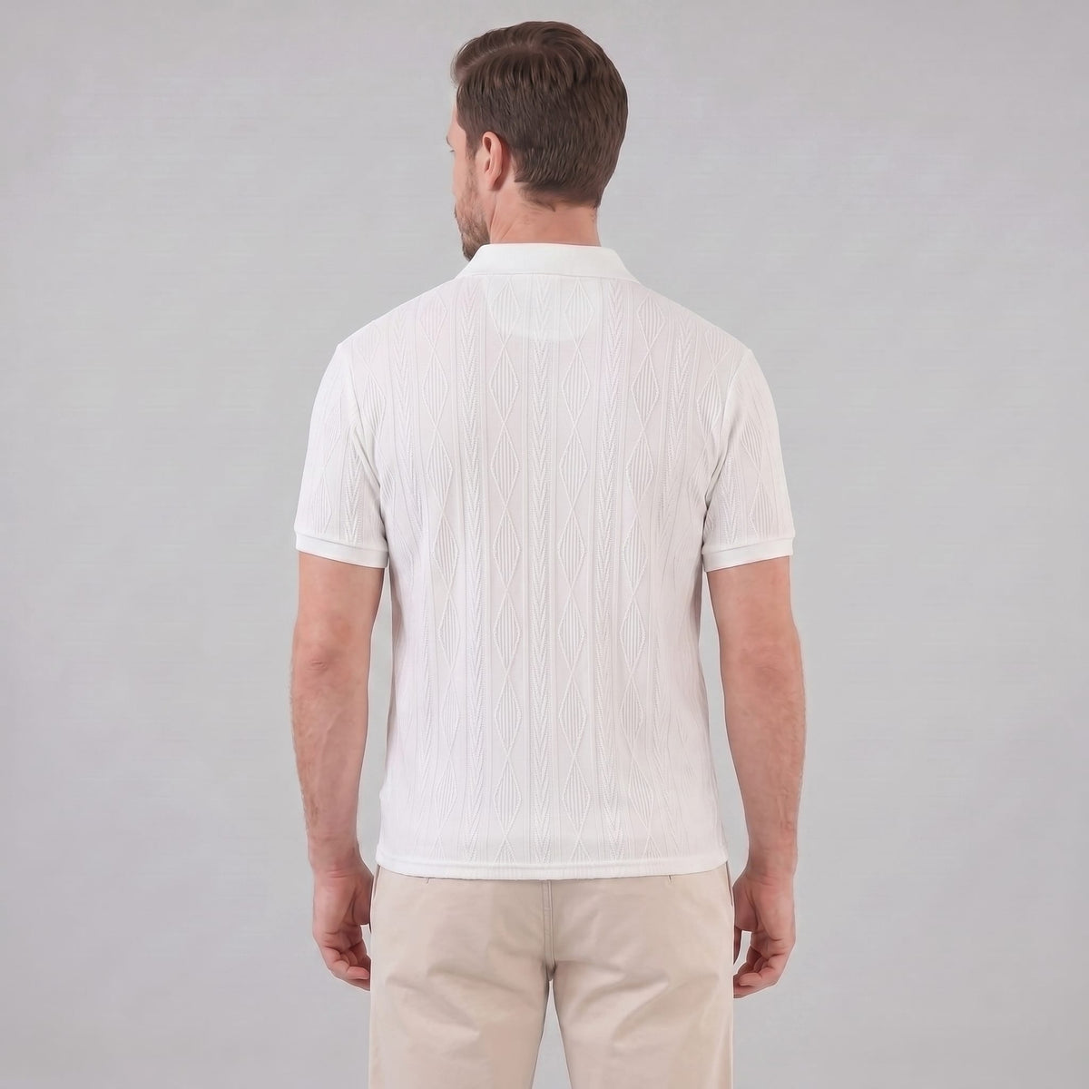 Theo Cable Knit Polo Shirt_11