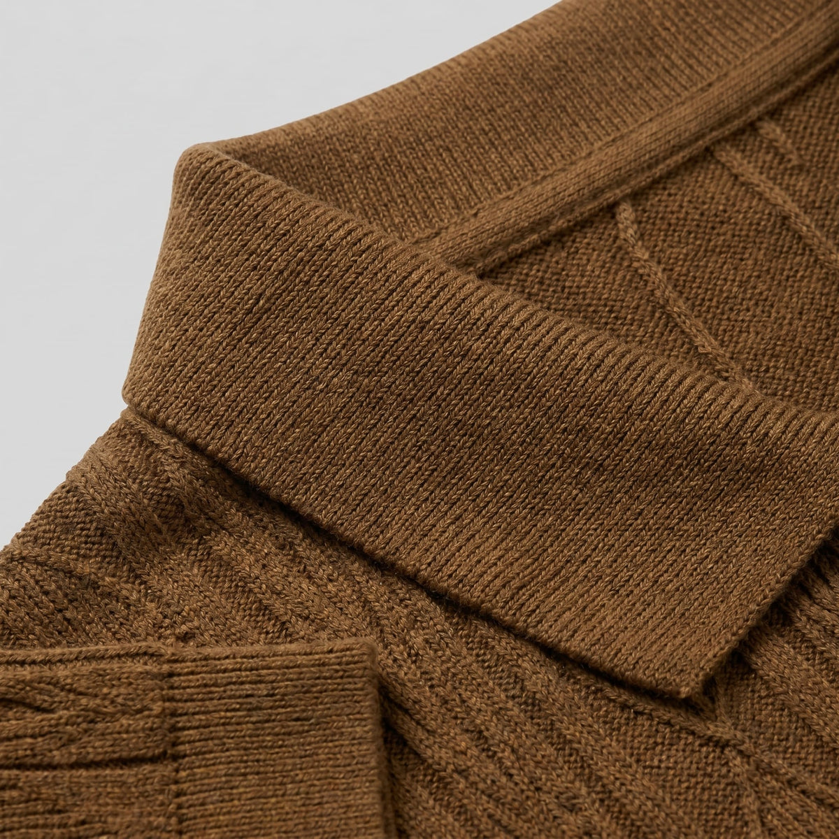 Theo Cable Knit Polo Shirt_28