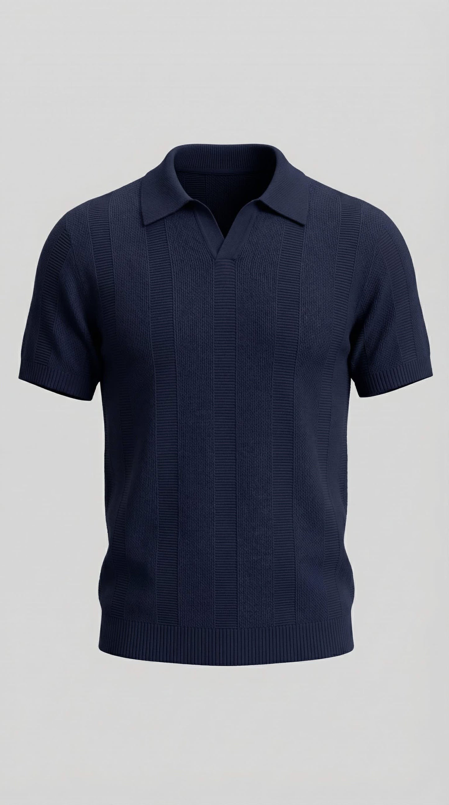Titus Textured Knit Polo Shirt_11