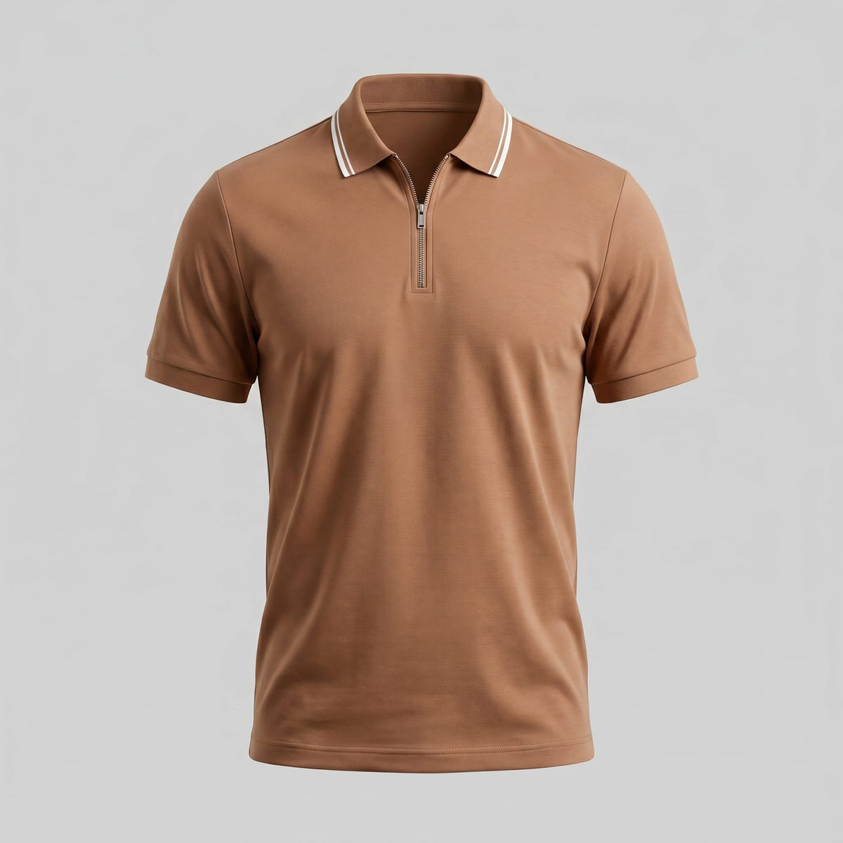 Trey Zip Placket Polo Shirt