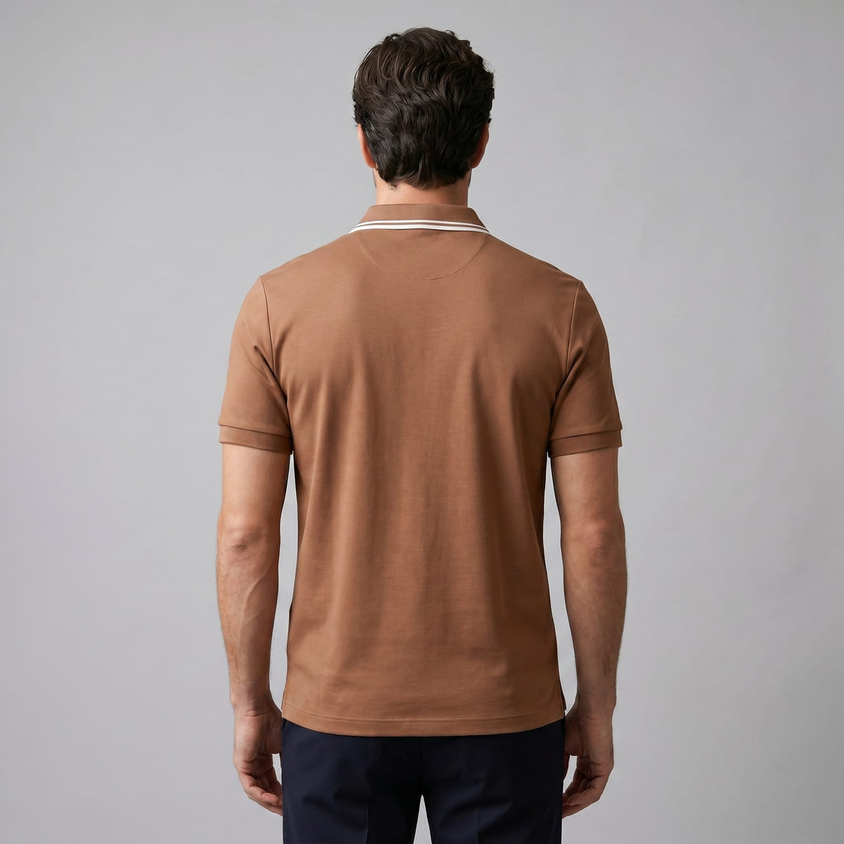 Trey Zip Placket Polo Shirt
