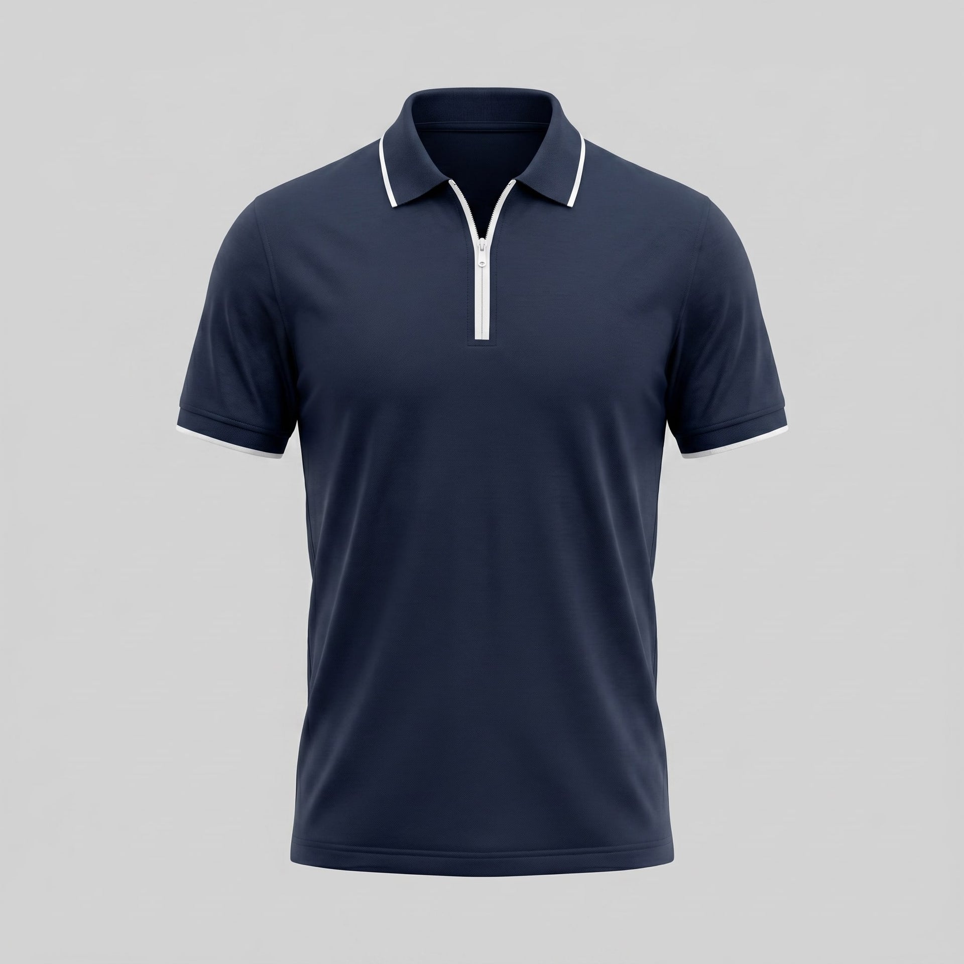 Trey Zip Placket Polo Shirt