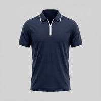 Trey Zip Placket Polo Shirt