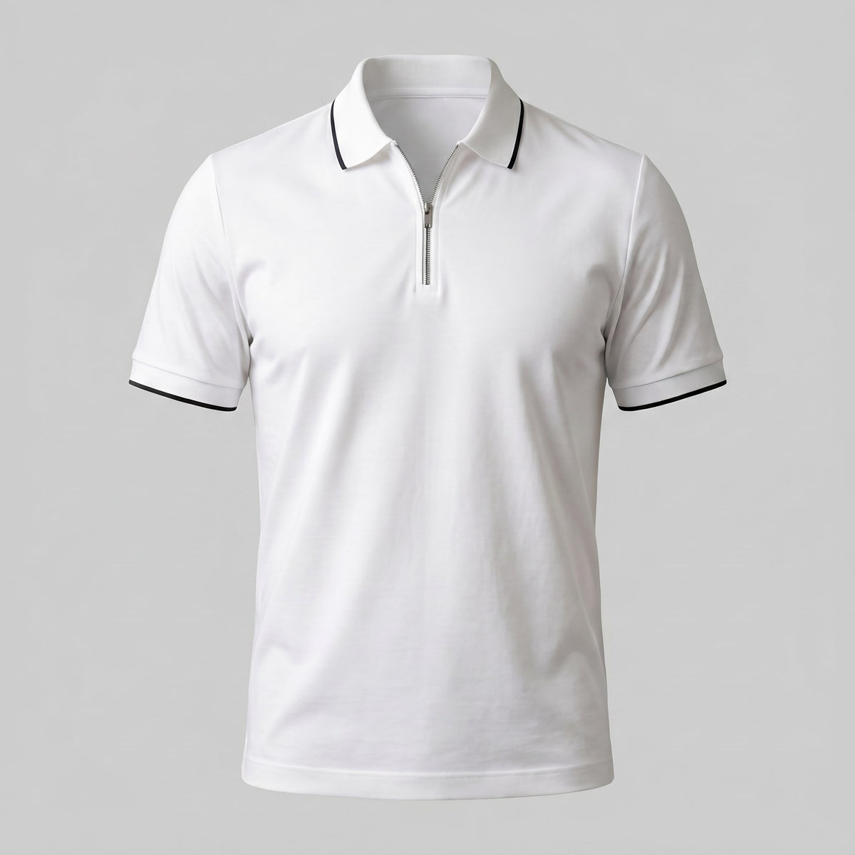 Trey Zip Placket Polo Shirt