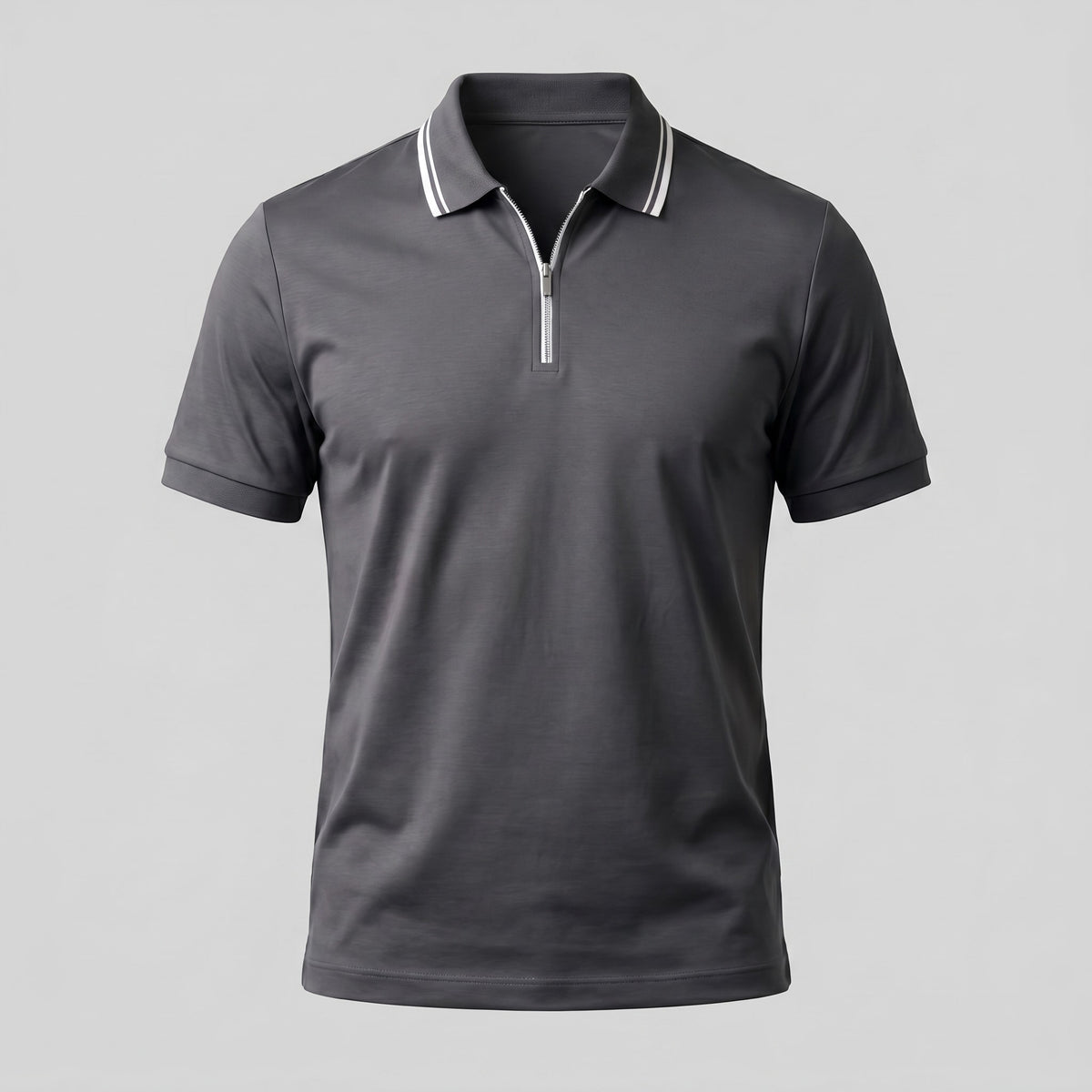 Trey Zip Placket Polo Shirt