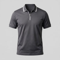 Trey Zip Placket Polo Shirt
