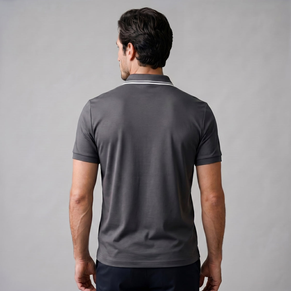 Trey Zip Placket Polo Shirt_9