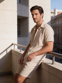 Darius Short Sleeve Shirt and Shorts Set